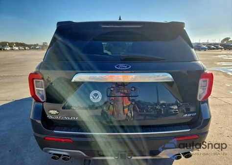 2023 Ford Explorer Platinum z USA, uszkodzony, nr VIN 1FM5K8HC9PGA10925